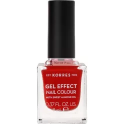   KORRES Természetes Gél Hatású Körömszín Királyi Piros, 11ml