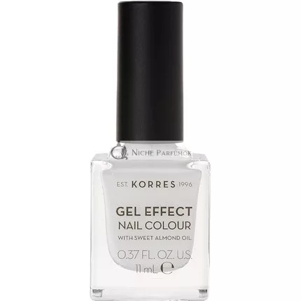 KORRES Természetes Zselé Hatású Körömlakk Blanc Fehér 11ml