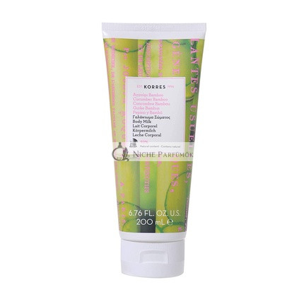 Korres Uborka Bambusz Testápoló Tej, 200ml