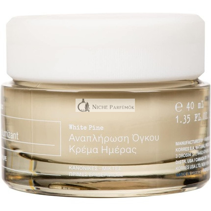 Korres Weiße Kiefer Meno-Reverse Volumizing Serum-in-Creme für Normale bis Reife Mischhaut nach der Menopause Vegan, 40ml
