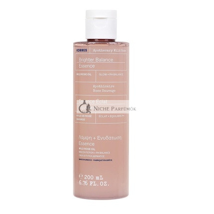 KORRES Apothecary Wild Rose Balancing Essence a ragyogó bőrért és sima arcbőrért, 200ml