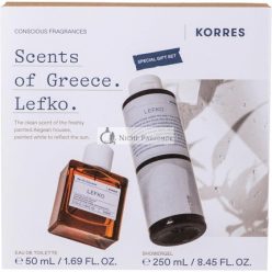 KORRES Lefko EDT & Shower Gel Set, 300 ml