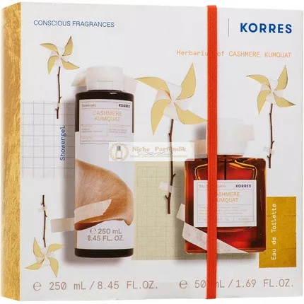 Korres Cashmere Kumquat Eau De Toilette und Duschgel