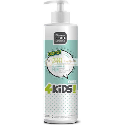 Pharmalead Kids 2 az 1-ben Buborékos Szórakozás Sampon és Tusfürdő, 500 ml