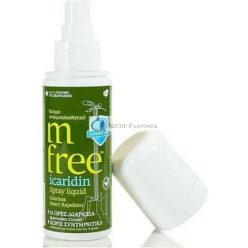   M-Free Icaridin Szagtalan Rovarriasztó Spray, 80ml - Családbarát