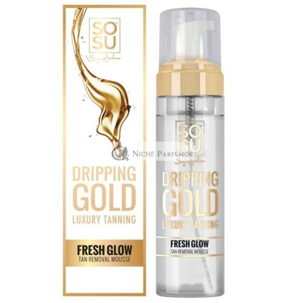 SOSU by SJ Dripping Gold Friss Ragyogás Öntapadó Barnító Tisztító Hab