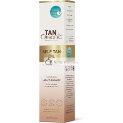   TanOrganic Selbstbräunungsöl 100ml - Öko-zertifiziert, vegan, anti-aging, einfache Anwendung