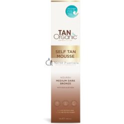   TanOrganic Selbstbräunungs-Mousse mit natürlichen und zertifizierten Bio-Zutaten, 120ml