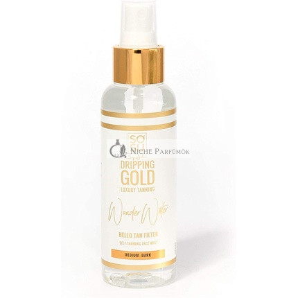 SoSu By SJ Tropfen Gold Wasser Selbstbräunungsspray 100ml Mittel/Dunkel