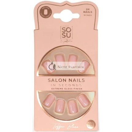 Künstliche Nägel Toffee Bliss (Salon Nägel) 24 Stück