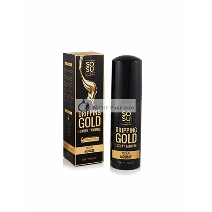 Selbstbräunungs-Mousse Mittel Dripping Gold Luxus, 150ml