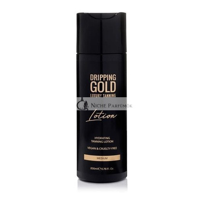 Öntapadó barnító krém Közepes (Barnító Lotion) 200 ml