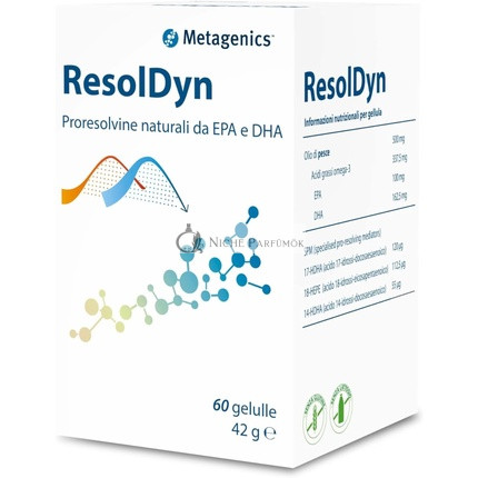 Metagenics Resoldyn Omega3 Nahrungsergänzungsmittel 60 Kapseln