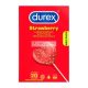 Durex Sexy Strawberry - Ízes Óvszer a Fokozott Élvezetért