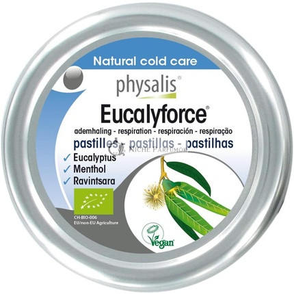 Eucalyforce Lutschtabletten zur Erleichterung der Atmung, 45g
