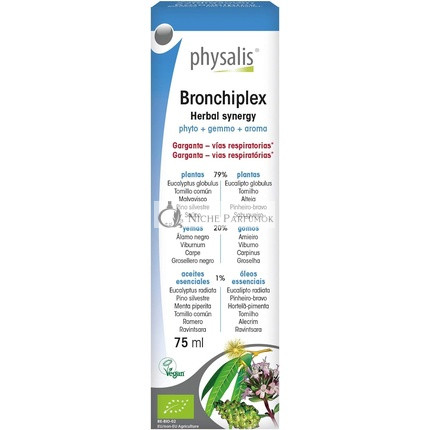 Physalis Bronchiplex 75ml Organikus