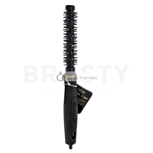 Olivia Garden Ceramic+Ion Tourmalin Black Brush hajkefe 15 mm