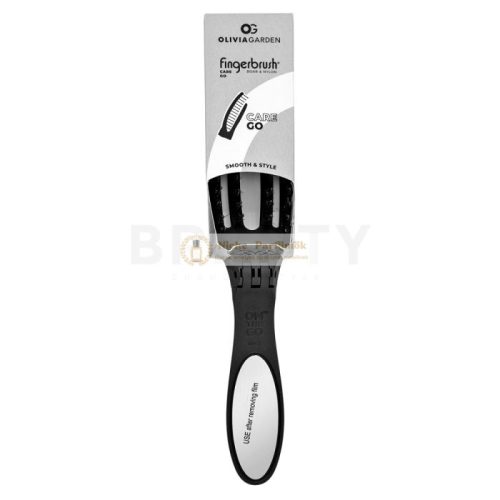 Olivia Garden Fingerbrush On The Go Smooth & Style hajkefe nejlon- és vaddisznósörtékkel