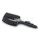 Olivia Garden Fingerbrush Combo Large Black hajkefe nejlon- és vaddisznósörtékkel