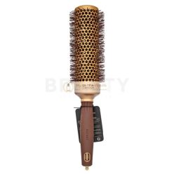   Olivia Garden Expert Blowout Shine Round Brush Wavy Bristles Gold & Brown 45 mm Haarbürste