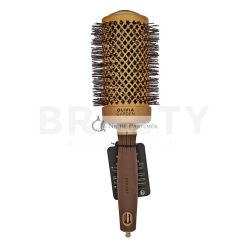   Olivia Garden Expert Blowout Shine Round Brush Wavy Bristles Gold & Brown 55 mm Haarbürste