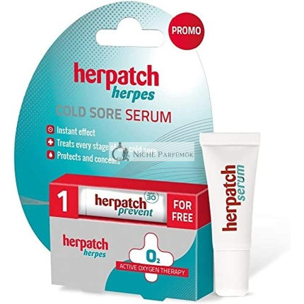 Herpatch Hidegsebek Kezelő Szérum - Kezel és Megelőz, SPF 30 Ajakbalzsam, 15ml