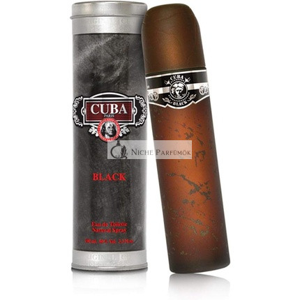 Cuba Black Eau de Toilette Spray für Männer, 100 ml