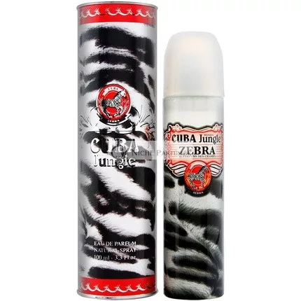 Cuba Jungle Zebra Eau De Parfum Spray, 100ml
