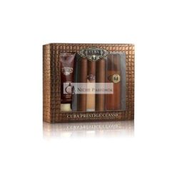   Cuba Prestige Classic Férfi Parfüm Ajándékcsomag, 85g Eau De Toilette, 100g Aftershave, 200g Tusfürdő