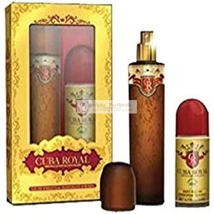 Cuba Royal EDT 100ml und Deo Roll-On 50ml Geschenkset