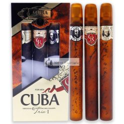 Cuba Trio 1 Férfi 3 darabos ajándékcsomag, 3x35ml