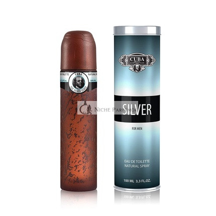 Cuba Silver Eau De Toilette Spray, 100 ml
