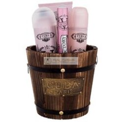   Cuba Victory Geschenkset - EDP 100 ml, EDP 35 ml, Körperspray 200 ml, Körperlotion 200 ml