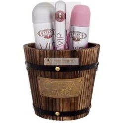   Cuba Vip Geschenkset Edp 100 Ml, Edp 35 Ml, Körperspray 200 Ml und Körperlotion 200 Ml