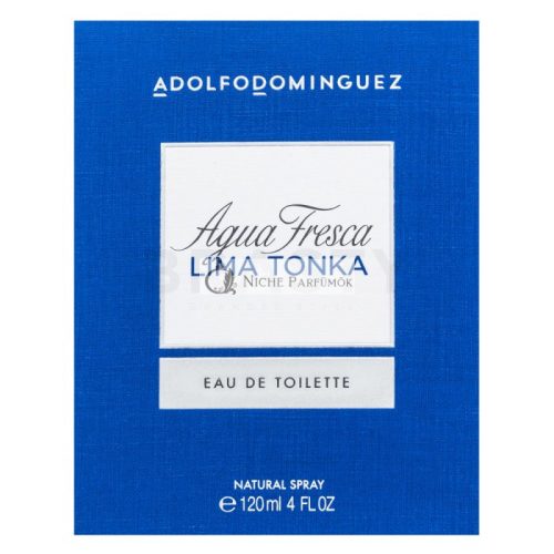 Adolfo Dominguez Agua Fresca Lima Tonka Eau de Toilette férfiaknak 120 ml