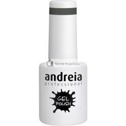  Andreia Semi-permanenter Nagellack für UV/LED-Lampe Intensiver Glanz und 4 Wochen Halt Französische Maniküre Nagellack Farbe 238 Grau, 10.5ml