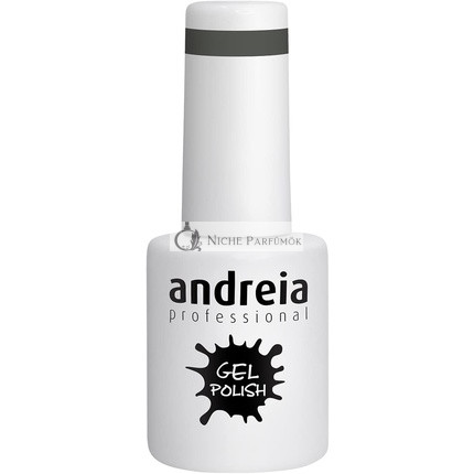 Andreia Fél-Állandó Körömlakk UV/LED Lámpához Intenzív Fény és 4 Hét Tartó Francia Manikűr Körömlakk Szín 238 Szürke, 10.5ml