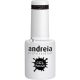 Andreia Semi-Permanenter Nagellack Farbe 244 Schwarz Glitzer, 10ml