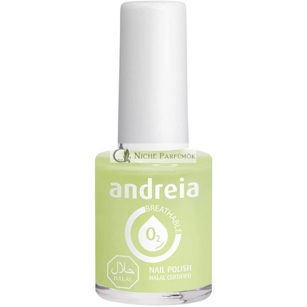 Andreia Halal Lélegző Körömlakk, Fényes, Vegán és Állatkísérlet-mentes, Zöld és Kék Árnyalatok, 10.5ml