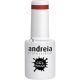 Andreia Semi-Permanenter Nagelgel-Lack Farbe 256 Rot, 10.5ml