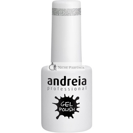 Andreia Fél-Állandó Körömgél Lakk Szín 277 Ezüst Csillám, 10.5ml