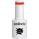 Andreia Halbfeste Nagellack UV/LED Lampe Intensiver Glanz und 4 Wochen Haltbare Farbe 293 Koralle, 10,5ml