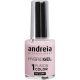 Andreia Professional Hybrid Gél Körömlakk Fusion Szín H20 Pink 2 Lépés, UV Lámpa Nélkül, Hosszú Tartósság, Könnyű Eltávolítás