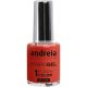 Andreia Professional Hybrid-Gel-Nagellack Fusion Farbe H41 Korallenbraun, 7,5 ml