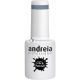 Andreia Semi-Permanent Gellack für UV/LED Lampe Intensiver Glanz und 4 Wochen Haltende Französische Maniküre