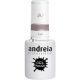 Andreia Semi-Permanenter Nagelgel-Lack für UV/LED-Lampe Intensiver Glanz und 4 Wochen Haltende Französische Maniküre Nagellack BA2 Rosa Rottöne, 10,5ml