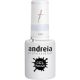 Andreia Semi-permanenter Nagelgel-Lack für UV/LED-Lampe Intensive Shine und 4 Wochen haltbare Farbe BA6 Klare Glitzer, 10.5ml