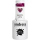 Andreia Semi-Permanenter Nagelgel-Lack für UV/LED-Lampe Intensiver Glanz und 4 Wochen Haltbare Französische Maniküre Nagelgel-Lack Farbe 303 Rottöne von Lila 10.5ml