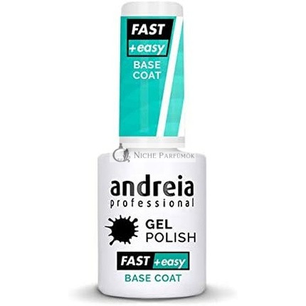 Andreia Professional Gel Base Coat körömdíszítéshez, fényes véggel, 10,5 ml