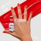 Andreia Professioneller Gel Nagellack Neon Rot-Orange BK2 Bikini Kollektion